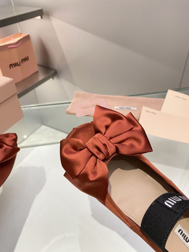 Miu Miu flat shoes